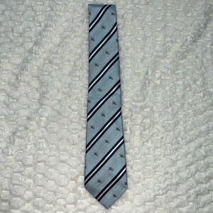 Burberry 100% Silk Tie-Authentic-EUC